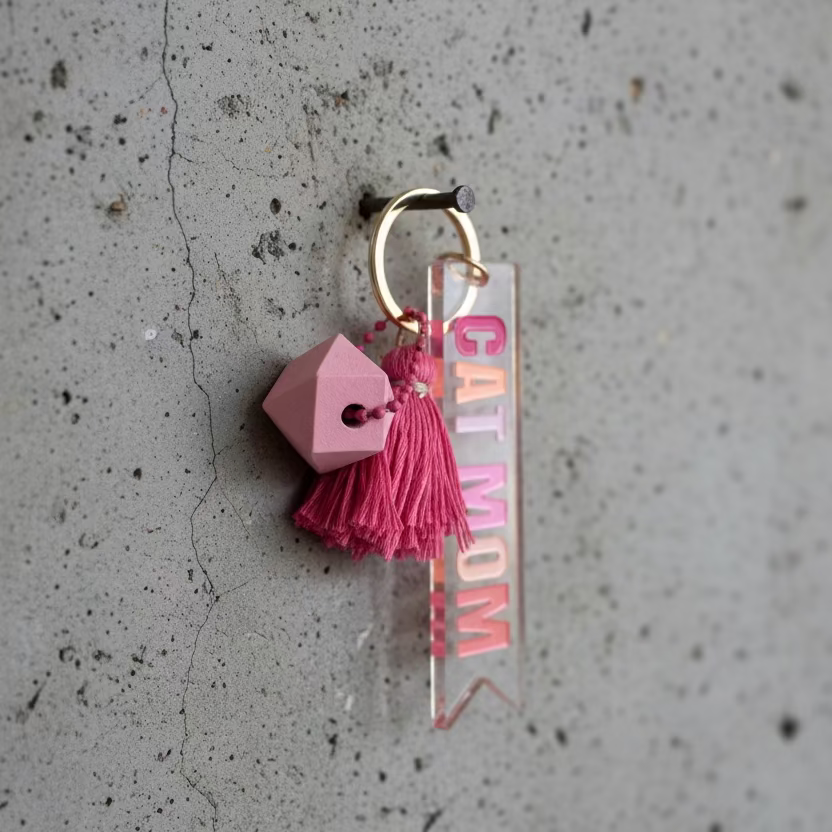 Schlüsselanhänger CAT MOM