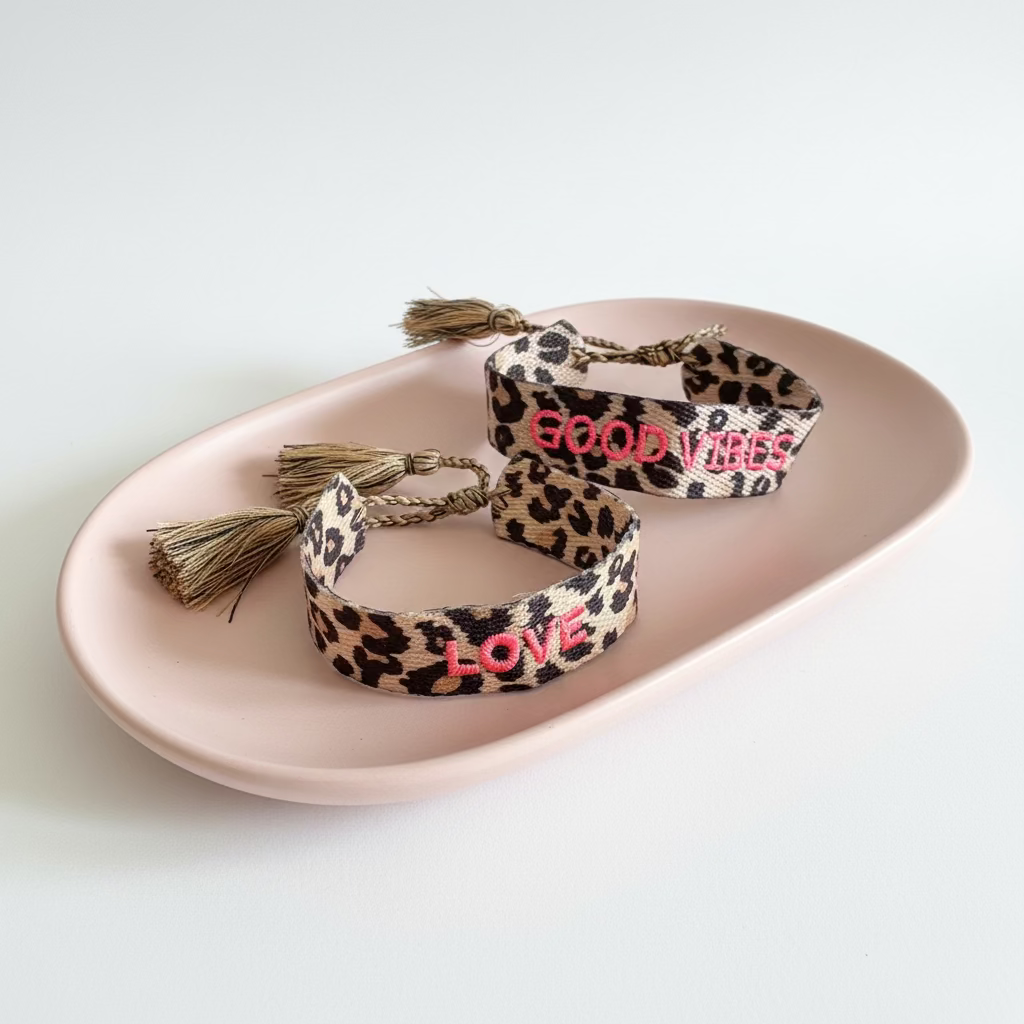 Zugarmbänder LOVE & GOOD VIBES
