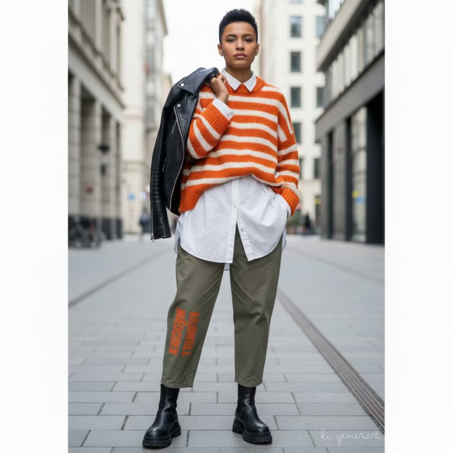 Baumwoll Hose mit Gummibund KRAWALL MÄDCHEN