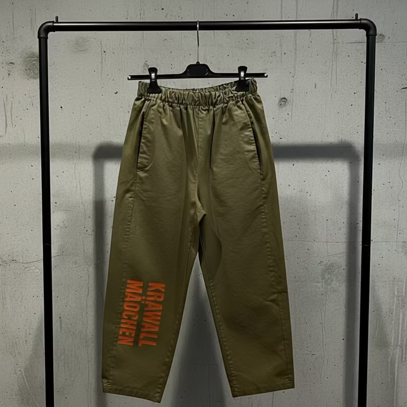 Baumwoll Hose mit Gummibund KRAWALL MÄDCHEN