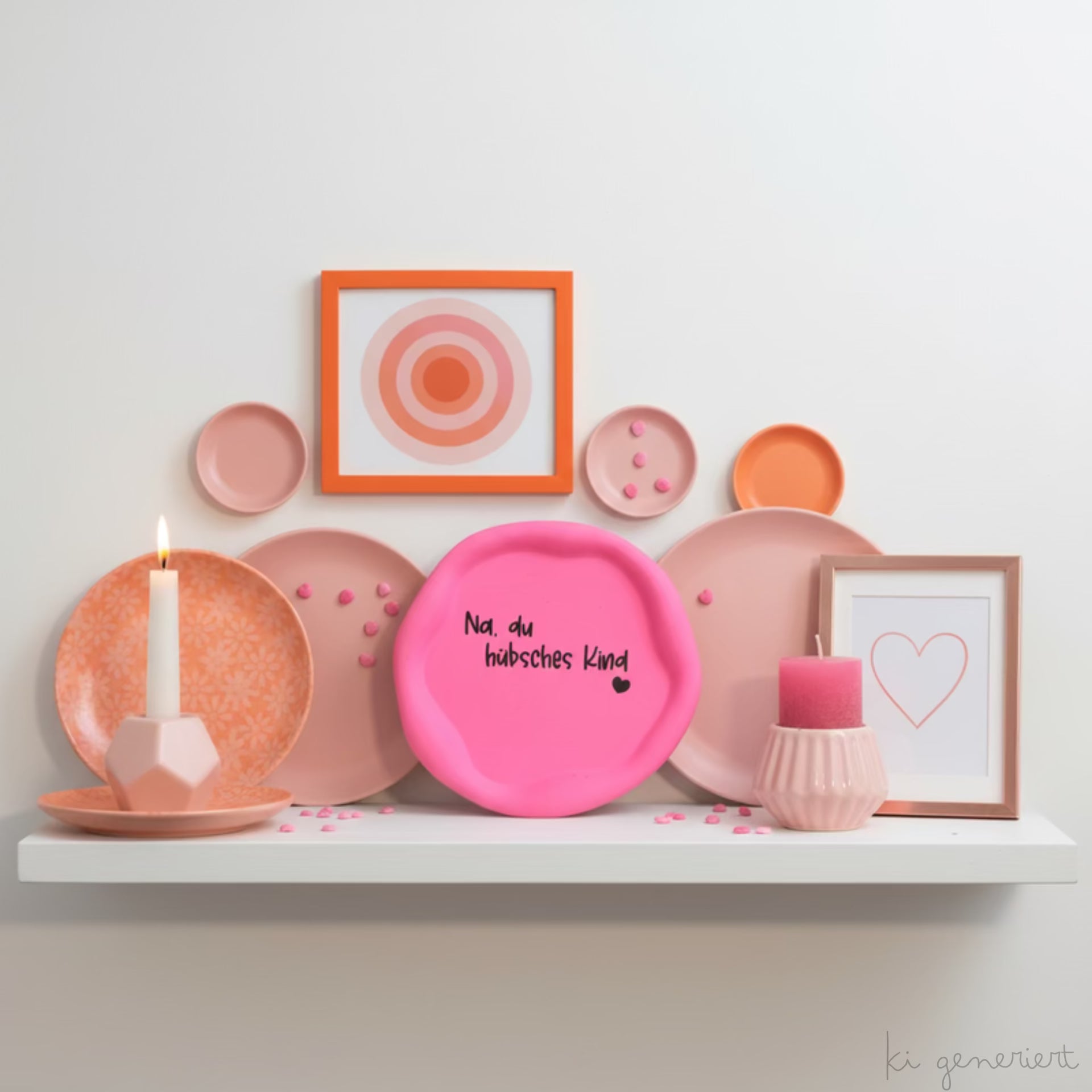 Dekoteller HÜBSCHES KIND