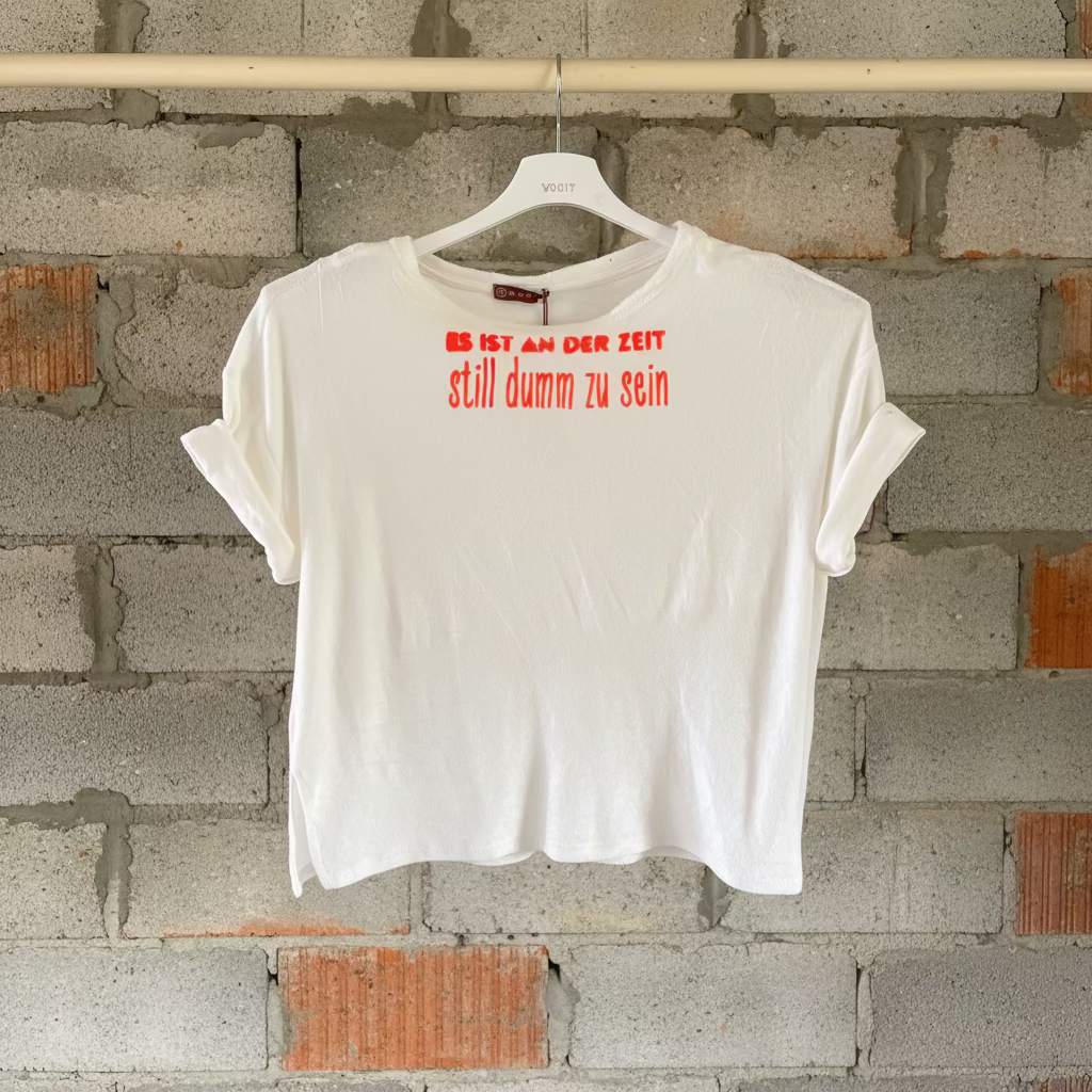 T-Shirt Still Frottee