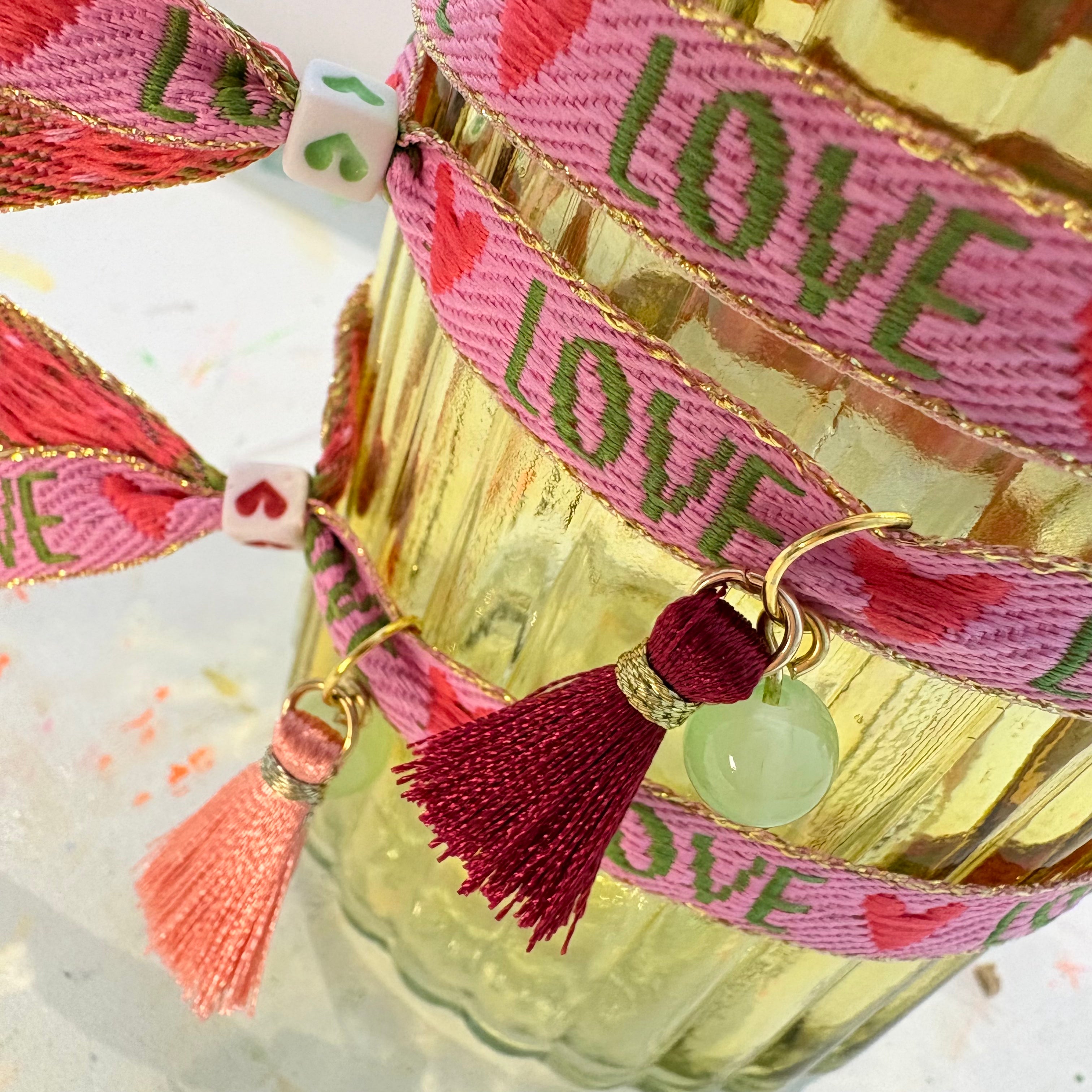 Sommerarmband Statement LOVE