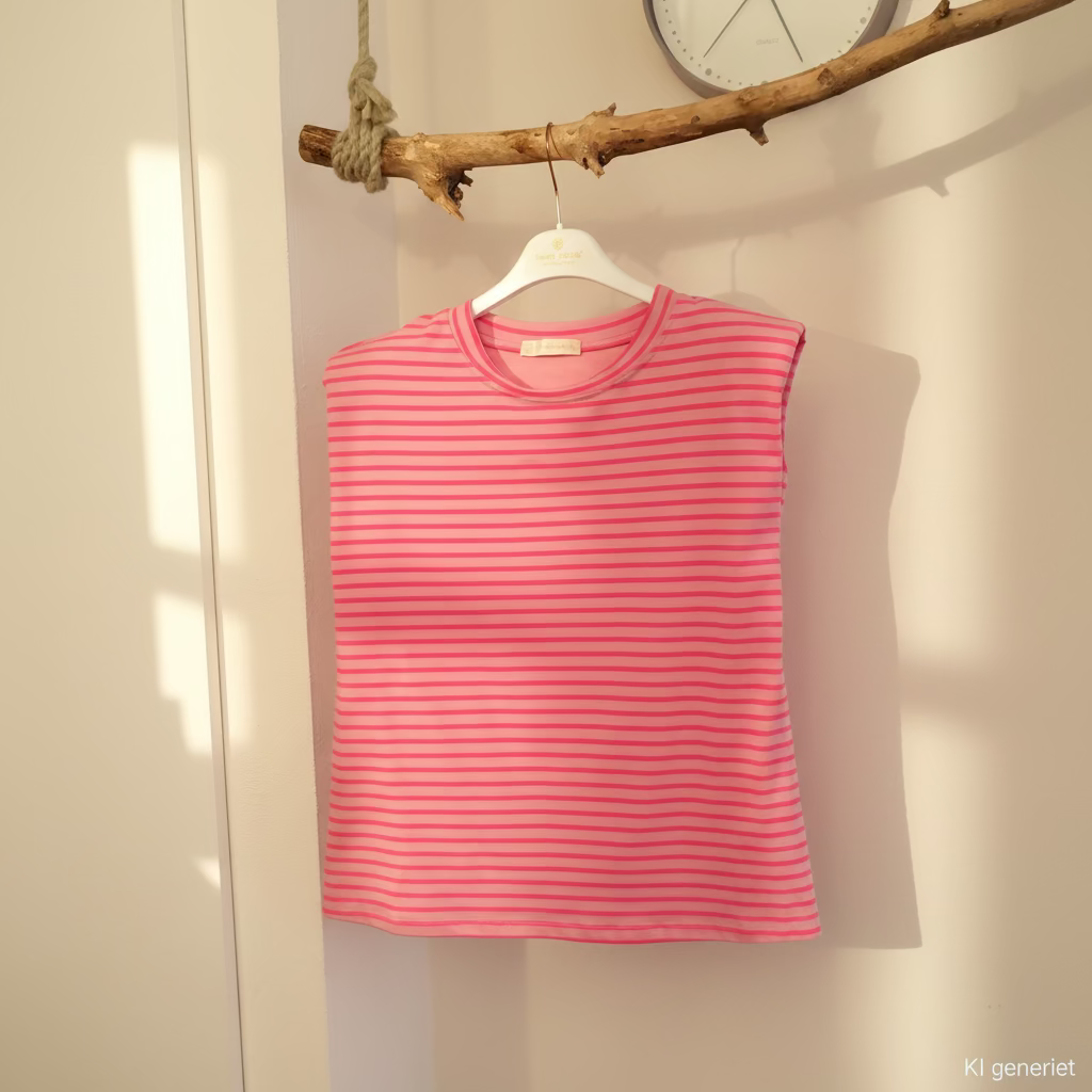 Starke Schulter T-Shirt