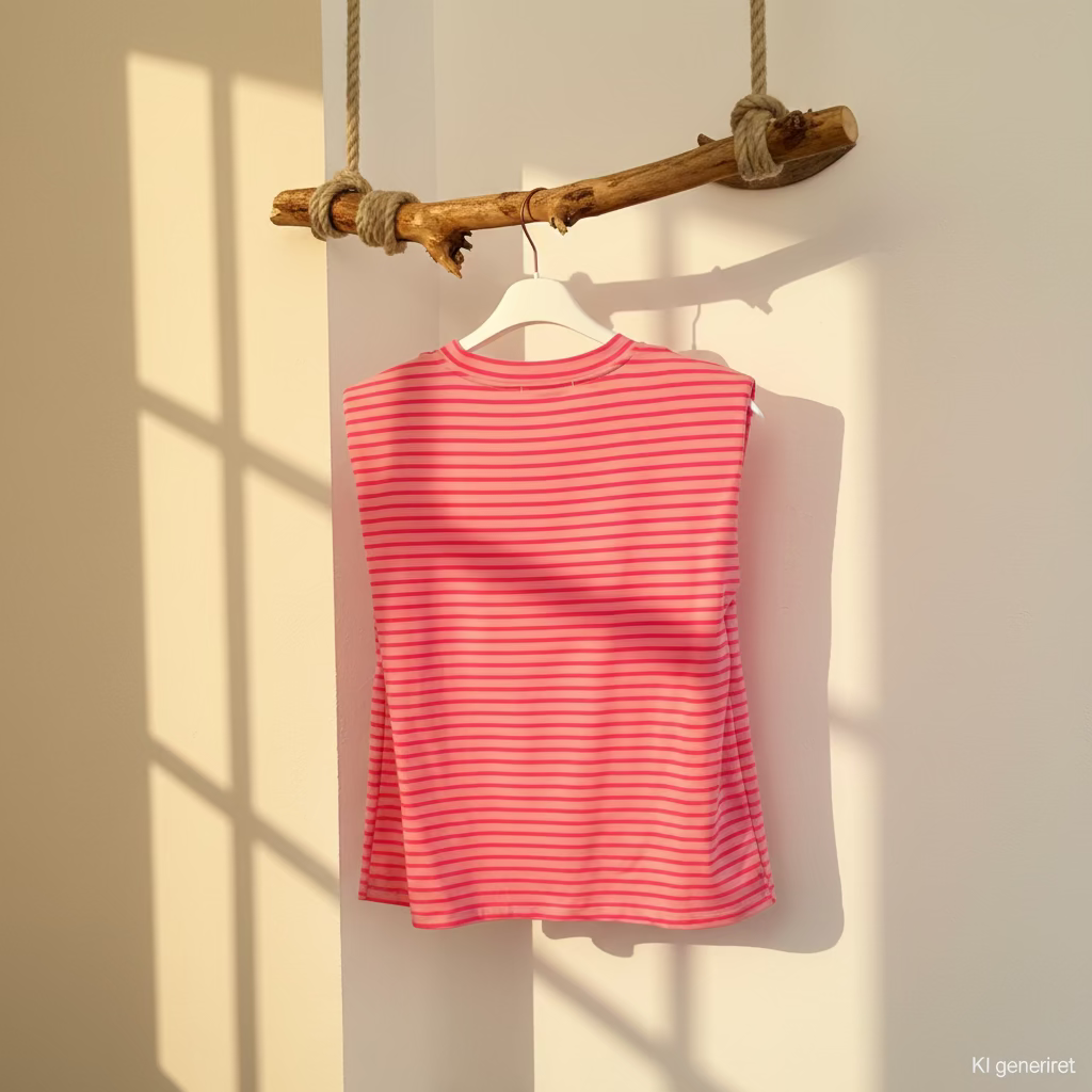 Starke Schulter T-Shirt